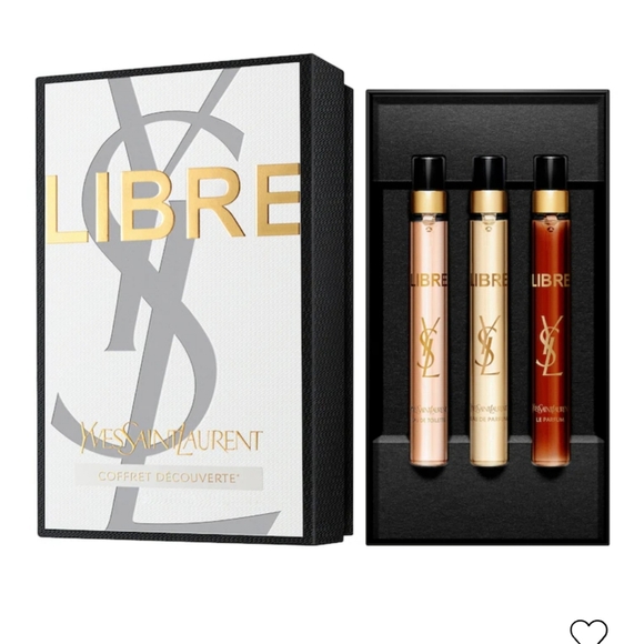 NWT YSL BEAUTY LIBRE DISCOVERY SET 3 BOTTLES EDF EDP 0.3 oz 10 ml PERFUME BEAUTE - Picture 9 of 11